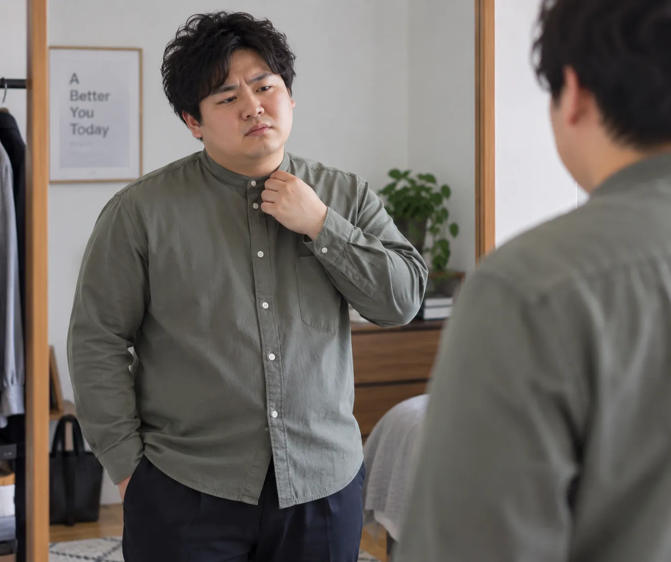 バンドカラーシャツが似合わない人の特徴とは?原因と似合わせるコツを徹底解説